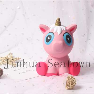 ECO-friendly  cute unicorn stress ball soft slow rising squishy toy rebound stretchy gift Estres bola de la tension Juguete